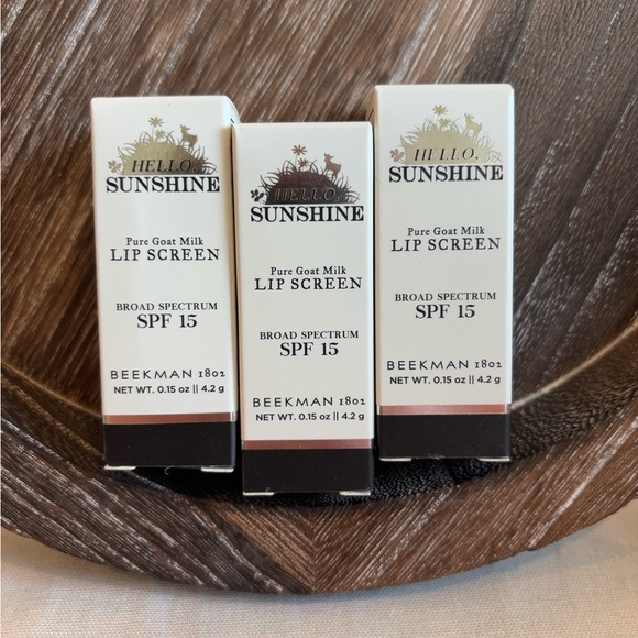 Hello Sunshine Lip Screen SPF 15 set of 3 • Make Up Bundle • Sun protection - Picture 1 of 1